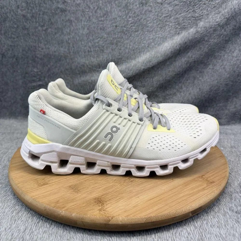 On Cloudflyer CloudTec Shoes Womens Size 10.5 White Running Sneakers FVN 01